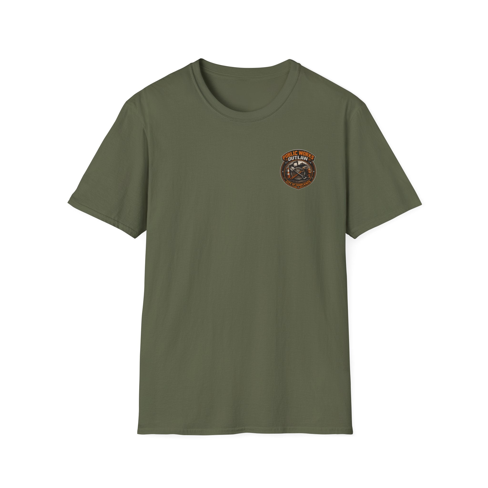 Roads Closed Assholes T-Shirt — Humorous Construction Sign Tee