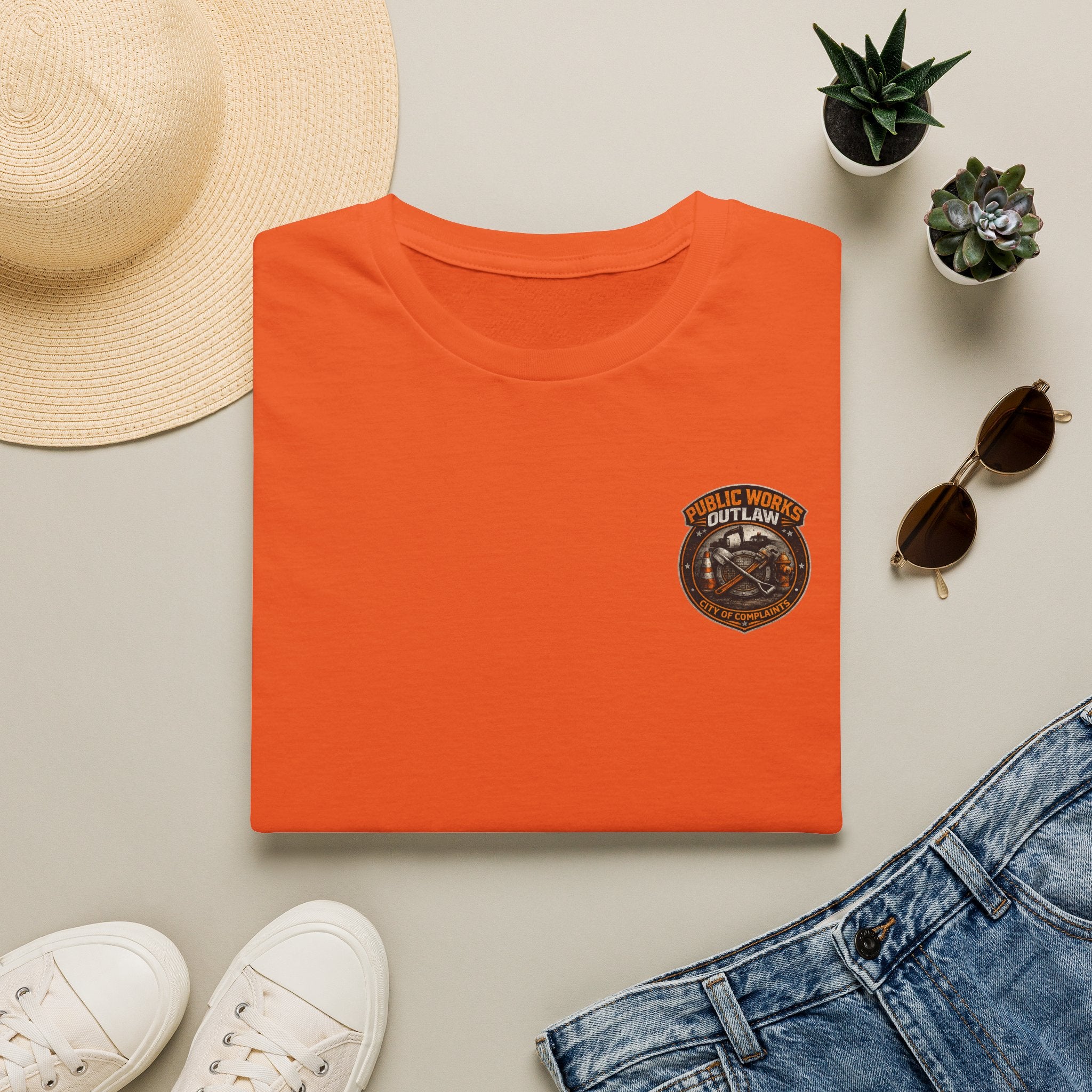 Funny Public Works T-Shirt | Underpaid Essential Workers Ahead | Utility Worker Gift