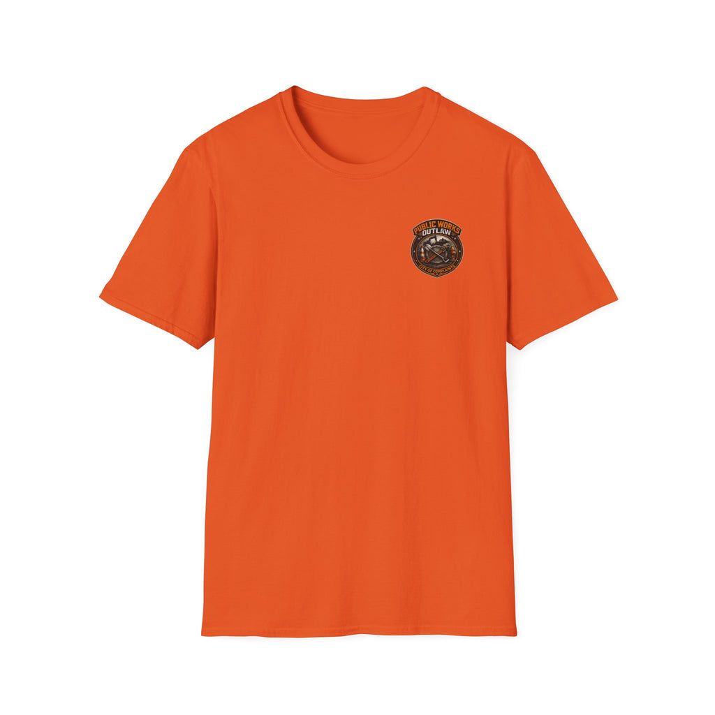Funny Road Crew T-Shirt | Roads Closed Assholes | Public Works Apparel