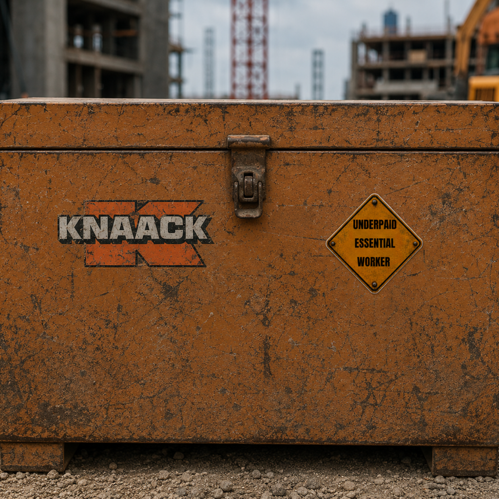 Underpaid Essential Worker Magnet – Funny Public Works & Construction Gift