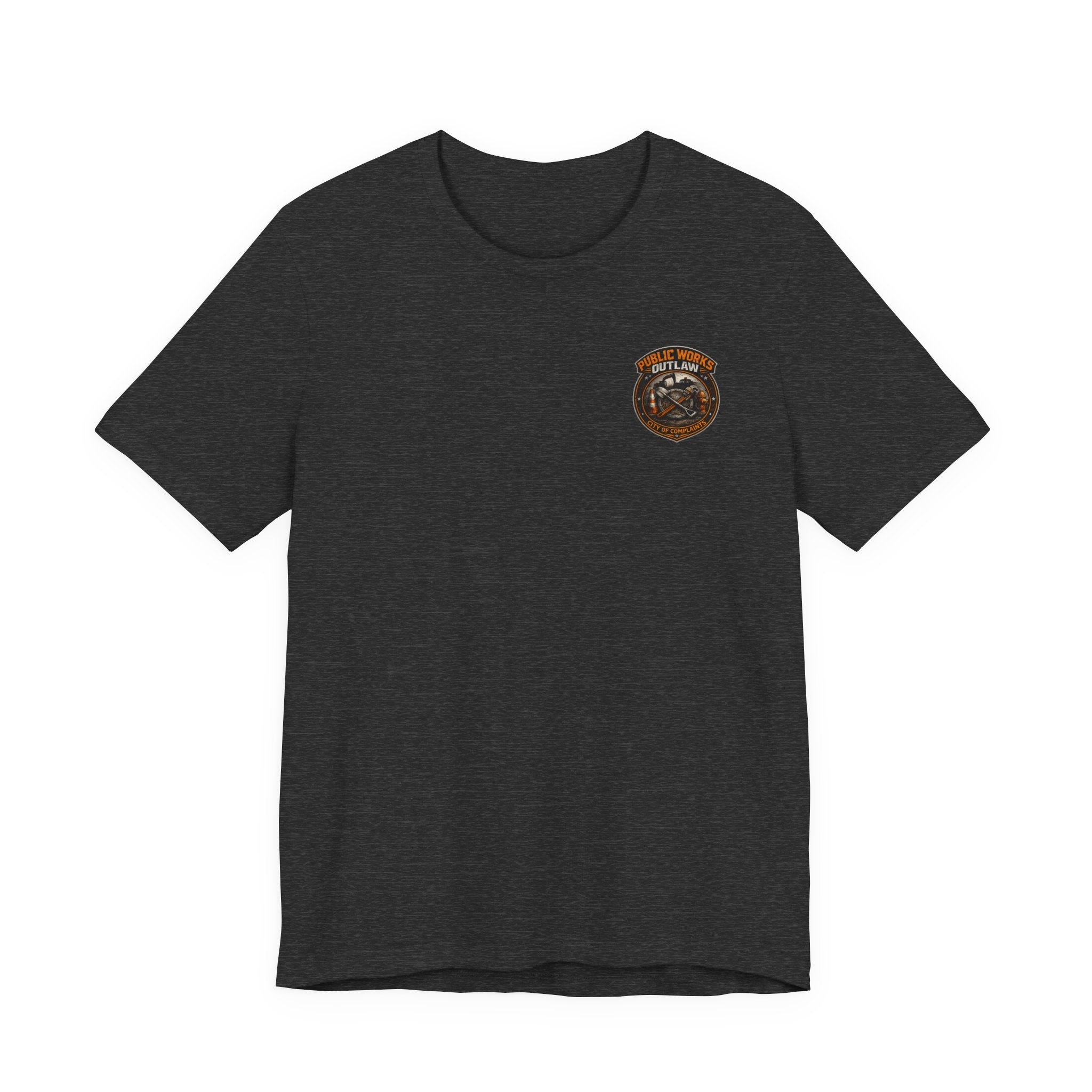 Roads Closed Assholes T-Shirt — Humorous Construction Sign Tee