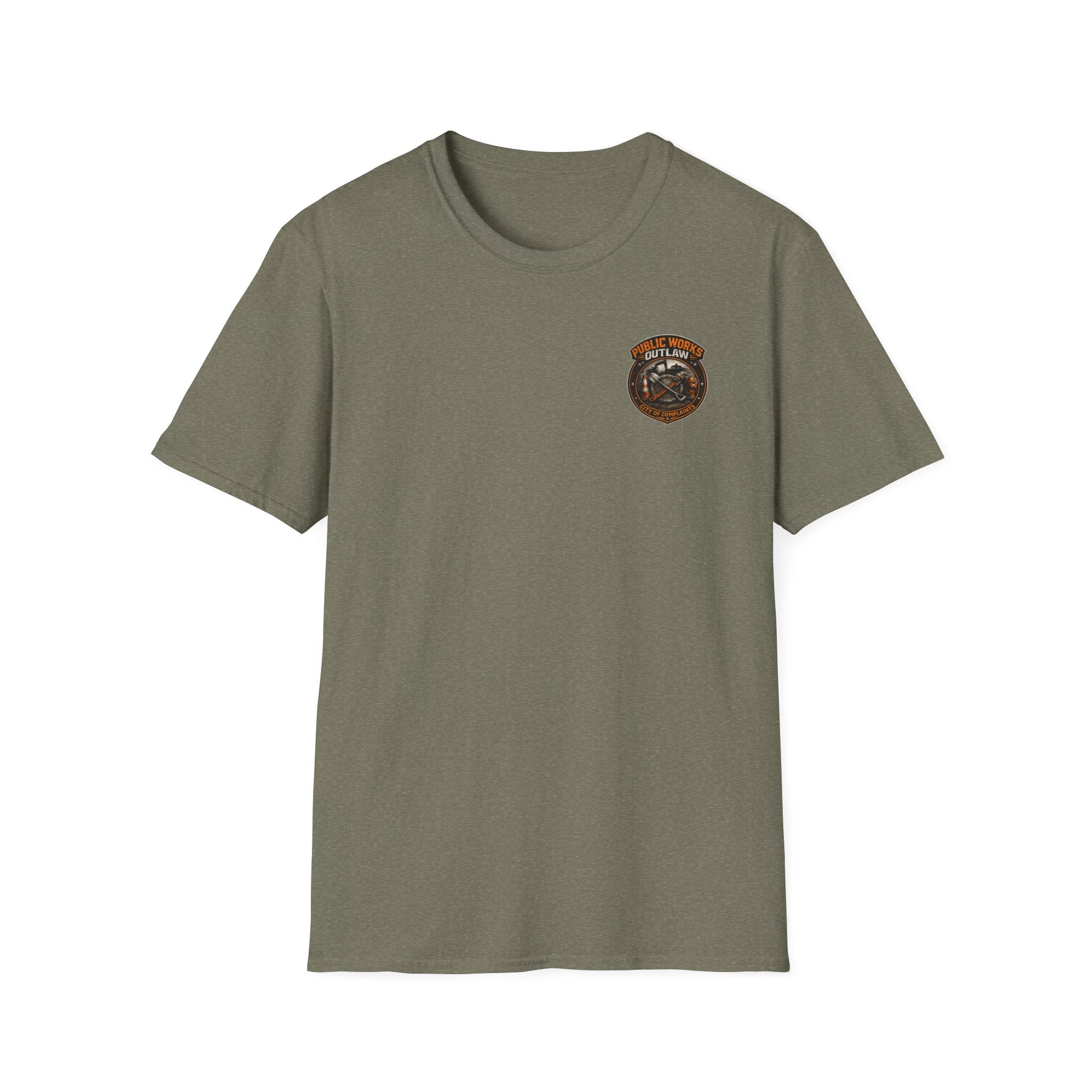 Funny Public Works T-Shirt | Underpaid Essential Workers Ahead | Utility Worker Gift
