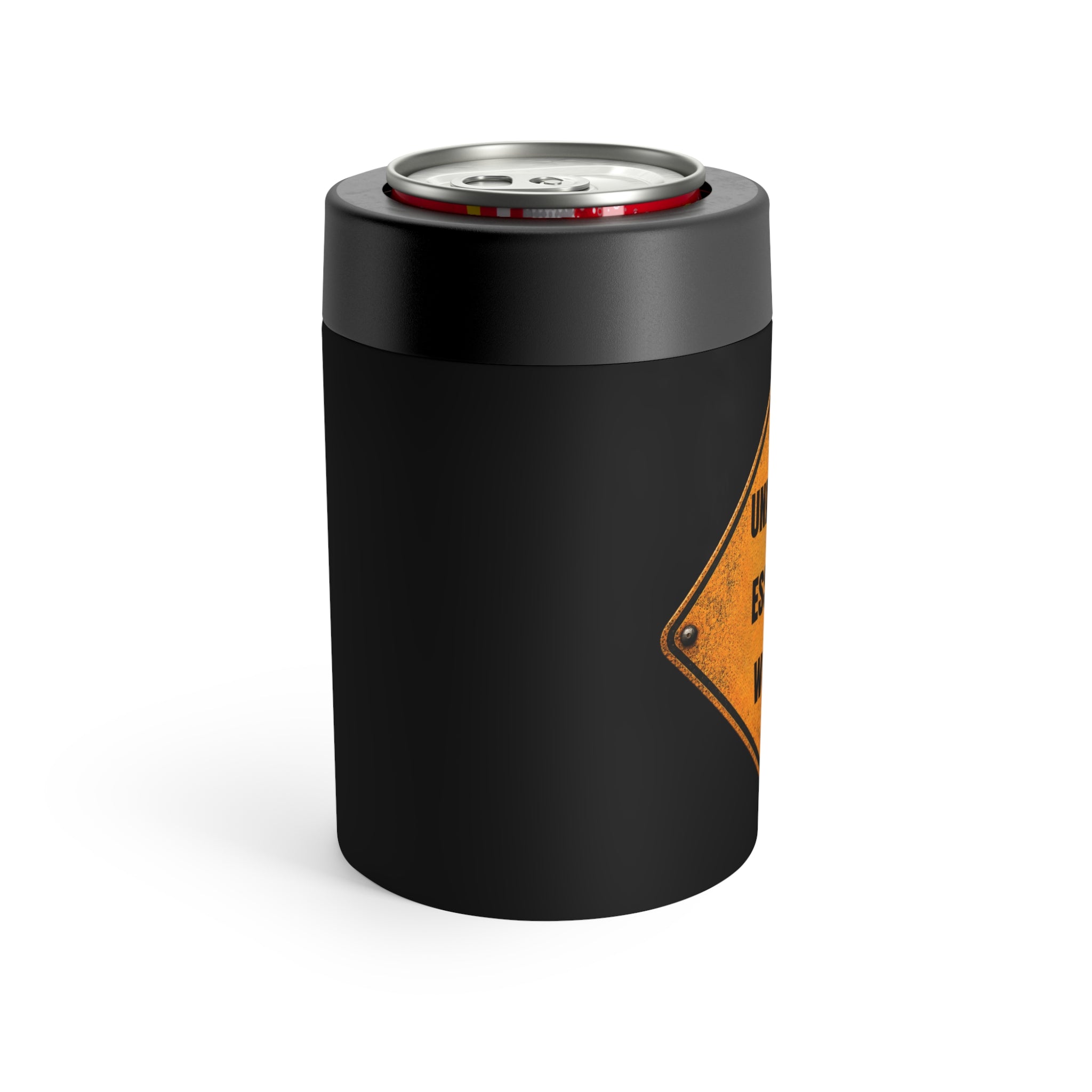 Underpaid Essential Worker Stainless Steel Can Holder – Funny Blue-Collar Drink Insulator
