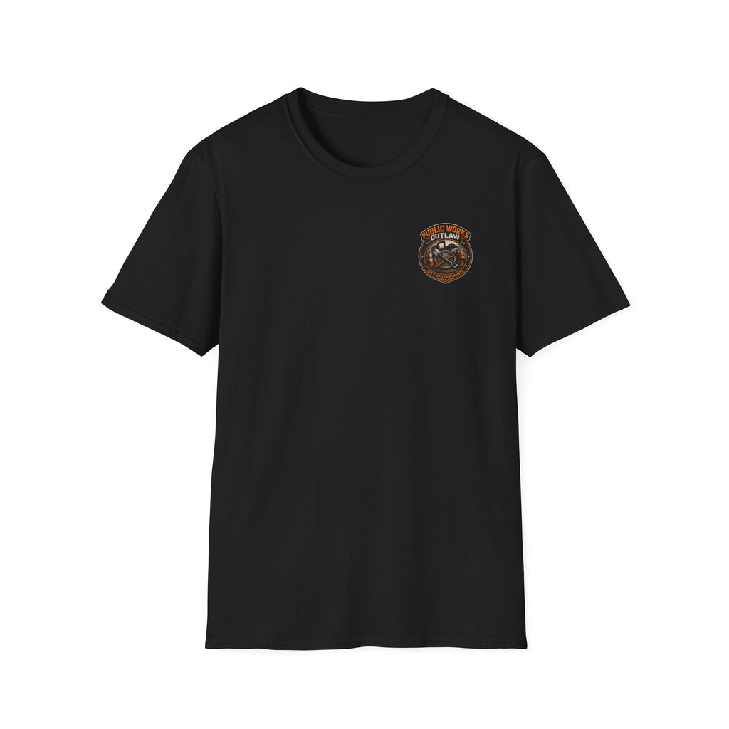 Funny Public Works T-Shirt | Underpaid Essential Workers Ahead | Utility Worker Gift