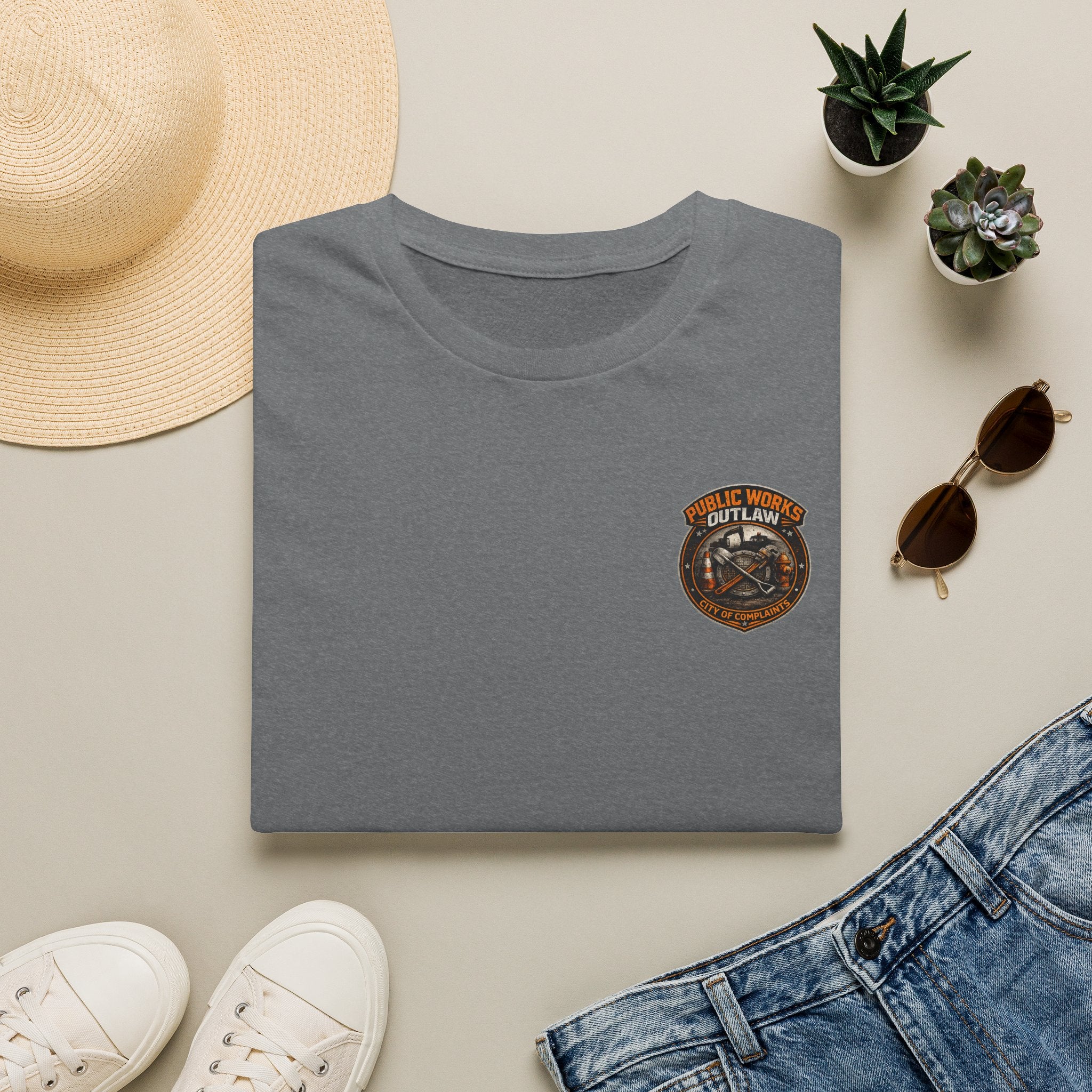 Roads Closed Assholes T-Shirt — Humorous Construction Sign Tee