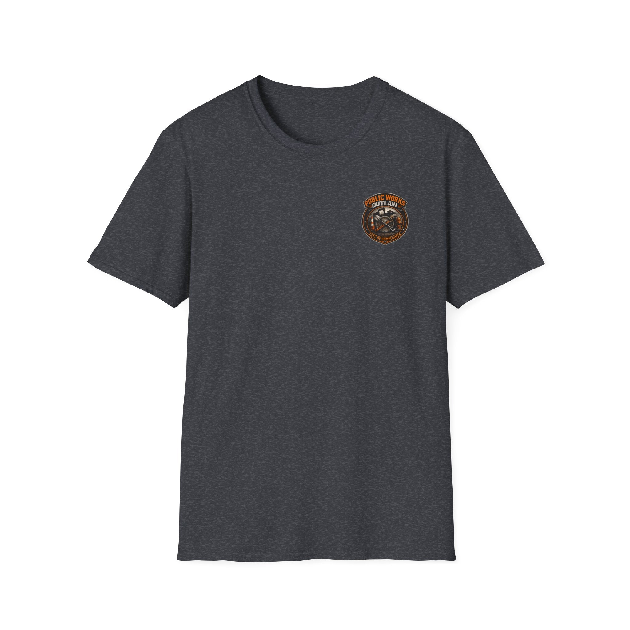 Roads Closed Assholes T-Shirt — Humorous Construction Sign Tee